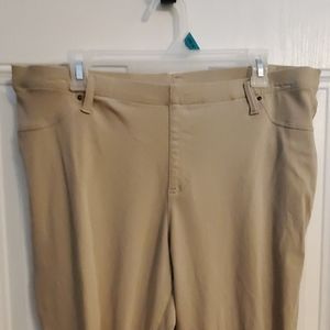 Khaki jeggings